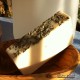 Seifenschale aus Olivenholz +  100g Naturseife 