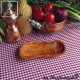 Bowl, olive wood, kidney form 