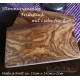 Olive wood cutting board serie "Modern Life"