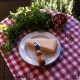 Olive wood cheese knife 