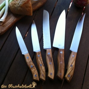 Olive wood knifes 