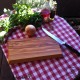 Olive wood cutting board serie "Modern Life"