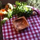 Small olive wood bowl rectangular