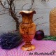 Blumenvase aus Olivenholz