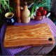 Cutting board in a rustic look