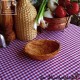 Small olive wood bowl rectangular