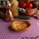 Small olive wood bowl rectangular