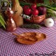 Bowl for olive fruits, olive wood