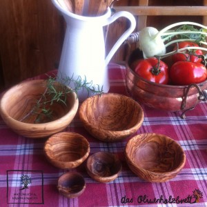 Olivewood bowl 6pcs set