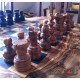 Schachfiguren aus Olivenholz 