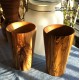 Cups made out of olive wood