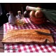 Olive wood cutting board serie "Modern Life"