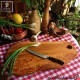 Olive wood cutting board serie "Modern Life"