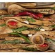 Olive wood cutting board serie "Modern Life"